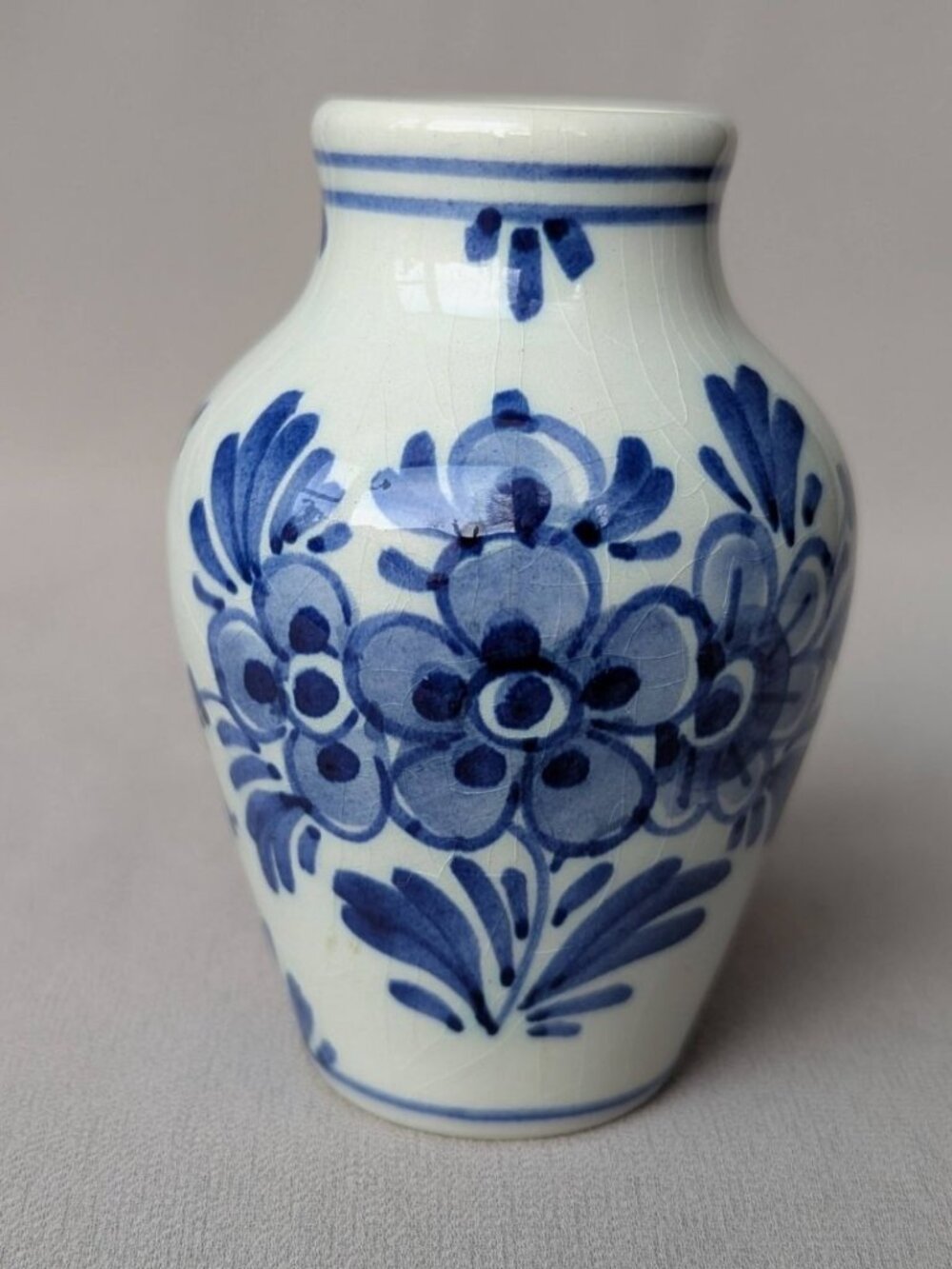 De Delftse Pauw Mini Bud Vase 3.5" Delft Blue